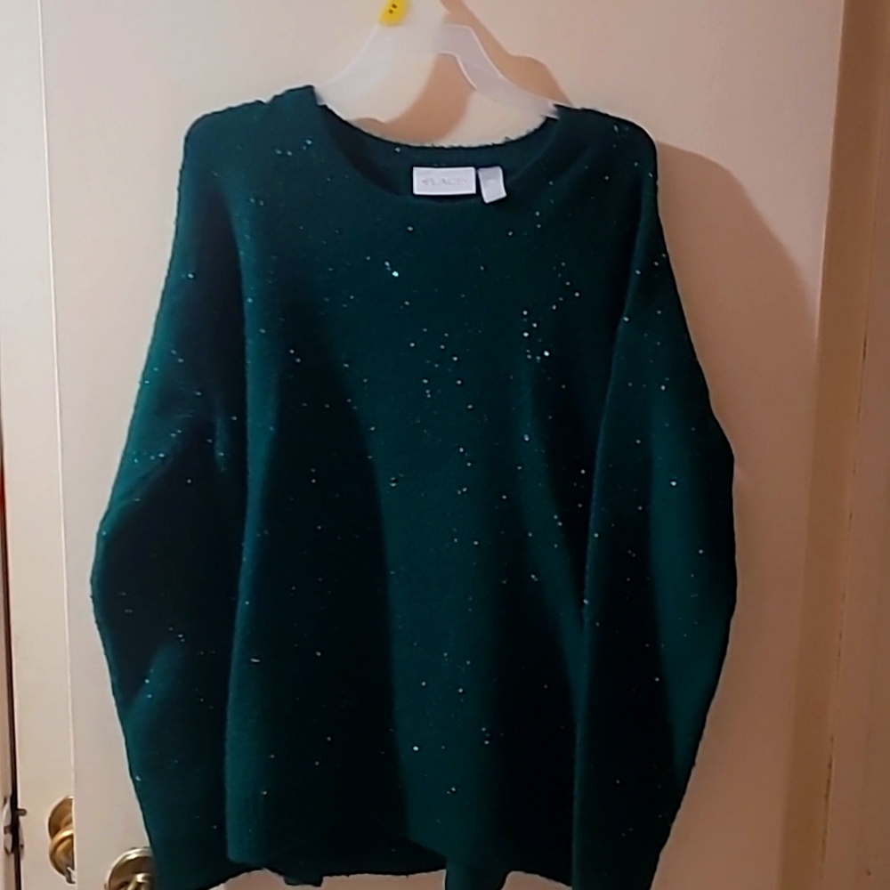 Girl's Green Sweater